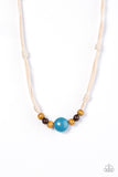 Paparazzi "Hidden Canyon - Blue" necklace Paparazzi Jewelry