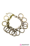 Paparazzi "Hidden Treasure" Brass Bracelet Paparazzi Jewelry