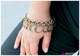 Paparazzi "Hidden Treasure" Brass Bracelet Paparazzi Jewelry