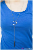 Paparazzi "High and Mighty - Black" necklace Paparazzi Jewelry