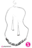 Paparazzi "High Caliber - Silver" necklace Paparazzi Jewelry