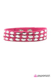 Paparazzi "Highly Explosive - Pink" bracelet Paparazzi Jewelry