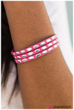 Paparazzi "Highly Explosive - Pink" bracelet Paparazzi Jewelry