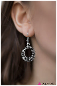 Paparazzi "High Roller" Silver Earrings Paparazzi Jewelry