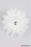Paparazzi "High School Musical - White" hair clip Paparazzi Jewelry