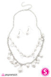Paparazzi "High Society - White" necklace Paparazzi Jewelry