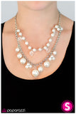 Paparazzi "High Society - White" necklace Paparazzi Jewelry