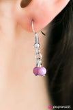 Paparazzi "High Tides and Good Vibes" Purple Necklace & Earring Set Paparazzi Jewelry