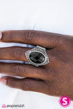 Paparazzi "High Voltage" Black Ring Paparazzi Jewelry