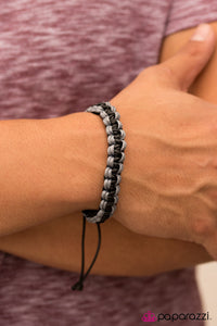 Paparazzi "Hike To Nowhere - Black" bracelet Paparazzi Jewelry