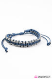 Paparazzi "Hike To Nowhere - Blue" bracelet Paparazzi Jewelry