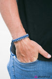 Paparazzi "Hike To Nowhere - Blue" bracelet Paparazzi Jewelry