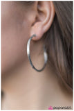 Paparazzi "Hip, Hip, HOOP-RAY! - Silver" earring Paparazzi Jewelry