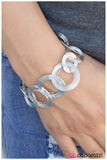 Paparazzi "Hip Spinster" Silver Bracelet Paparazzi Jewelry