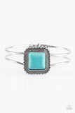 Paparazzi "Hit A Plateau - Blue" bracelet Paparazzi Jewelry