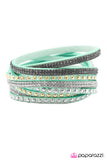 Paparazzi "Hit Me With Your Best Shot" Green Wrap Bracelet Paparazzi Jewelry