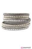 Paparazzi "Hit Me With Your Best Shot" Silver Wrap Bracelet Paparazzi Jewelry