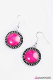 Paparazzi "Hit The Ground Running - Pink" earring Paparazzi Jewelry