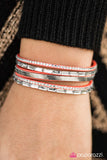 Paparazzi "Hit the Lights" Orange Wrap Bracelet Paparazzi Jewelry