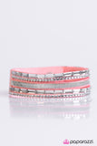 Paparazzi "Hit The Lights" Pink Wrap Bracelet Paparazzi Jewelry