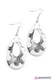 Paparazzi "Hit The Spot" White Earrings Paparazzi Jewelry