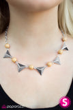 Paparazzi "Hitting A High Point - Yellow" necklace Paparazzi Jewelry