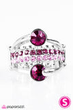 Paparazzi "Hold On To Your Seat!" Pink Ring Paparazzi Jewelry