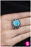 Paparazzi "Hold Your Horses" Blue Ring Paparazzi Jewelry