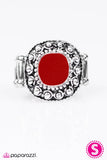 Paparazzi "Hold Your Horses" Red Ring Paparazzi Jewelry