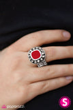 Paparazzi "Hold Your Horses" Red Ring Paparazzi Jewelry