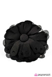 Paparazzi "Hole in One - Black" hair clip Paparazzi Jewelry