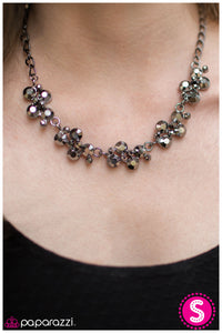 Paparazzi "Hollywood Hills" Black Necklace & Earring Set Paparazzi Jewelry