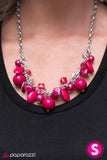 Paparazzi "Hollywood Starlet" Pink Necklace & Earring Set Paparazzi Jewelry