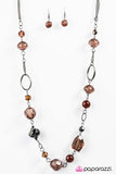 Paparazzi "Home for the Holidays - Brown" necklace Paparazzi Jewelry