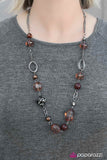 Paparazzi "Home for the Holidays - Brown" necklace Paparazzi Jewelry
