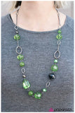 Paparazzi "Home for the Holidays - Green" necklace Paparazzi Jewelry