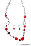 Paparazzi "Home for the Holidays - Red" necklace Paparazzi Jewelry
