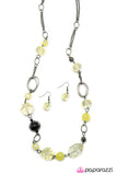 Paparazzi "Home for the Holidays - Yellow" necklace Paparazzi Jewelry