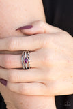 Paparazzi "Home Is Where The CAVE Is - Purple" ring Paparazzi Jewelry