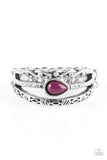 Paparazzi "Home Is Where The CAVE Is - Purple" ring Paparazzi Jewelry