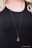 Paparazzi "Home Is Where The Tribe Is" Copper Necklace & Earring Set Paparazzi Jewelry