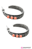 Paparazzi "Home On The Range - Orange" earring Paparazzi Jewelry