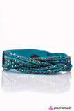 Paparazzi "Home Run - Blue" bracelet Paparazzi Jewelry