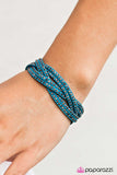 Paparazzi "Home Run - Blue" bracelet Paparazzi Jewelry