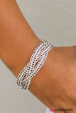 Paparazzi "Home Run - White" bracelet Paparazzi Jewelry