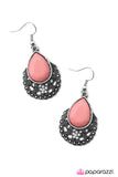 Paparazzi "Home Sweet Home" Pink Earrings Paparazzi Jewelry