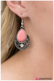 Paparazzi "Home Sweet Home" Pink Earrings Paparazzi Jewelry