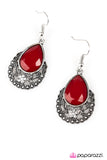 Paparazzi "Home Sweet Home - Red" earring Paparazzi Jewelry