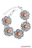 Paparazzi "Hometown Girl" Orange Bracelet Paparazzi Jewelry