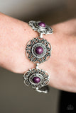 Paparazzi "Hometown Girl" Purple Bracelet Paparazzi Jewelry